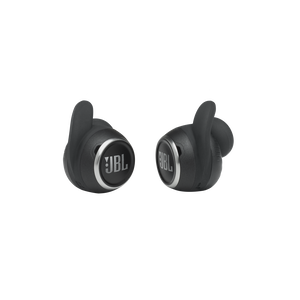 JBL Reflect Mini NC - Black - Waterproof true wireless Noise Cancelling sport earbuds - Detailshot 1